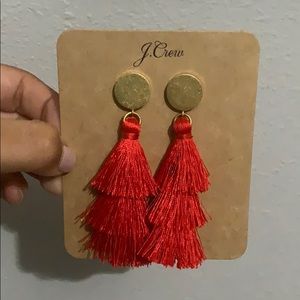 J. Crew Jewelry - j Crew tassel earrings J. Crew Jewelry - j Crew tassel earrings